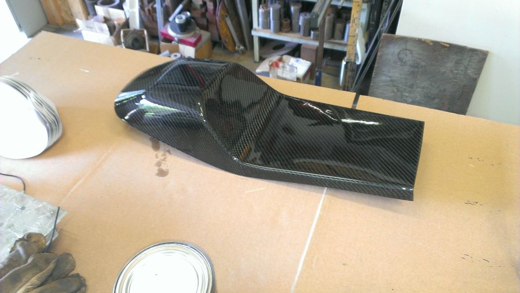 Making a carbon fiber fender DO THE TON